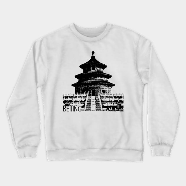 Beijing Crewneck Sweatshirt by TravelTs